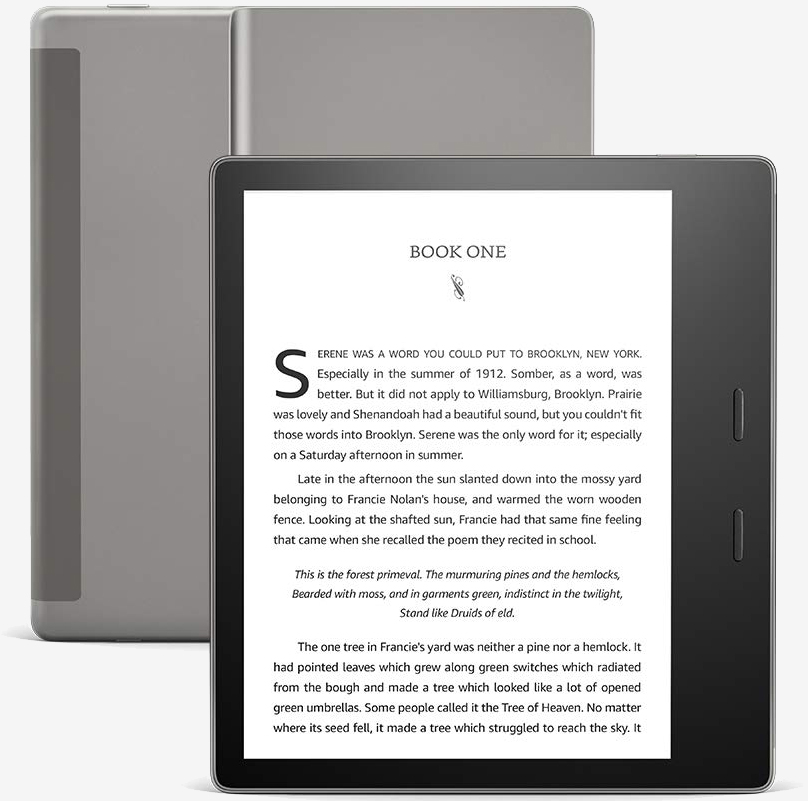 Amazon's latest Kindle Oasis adds color temperature adjustment