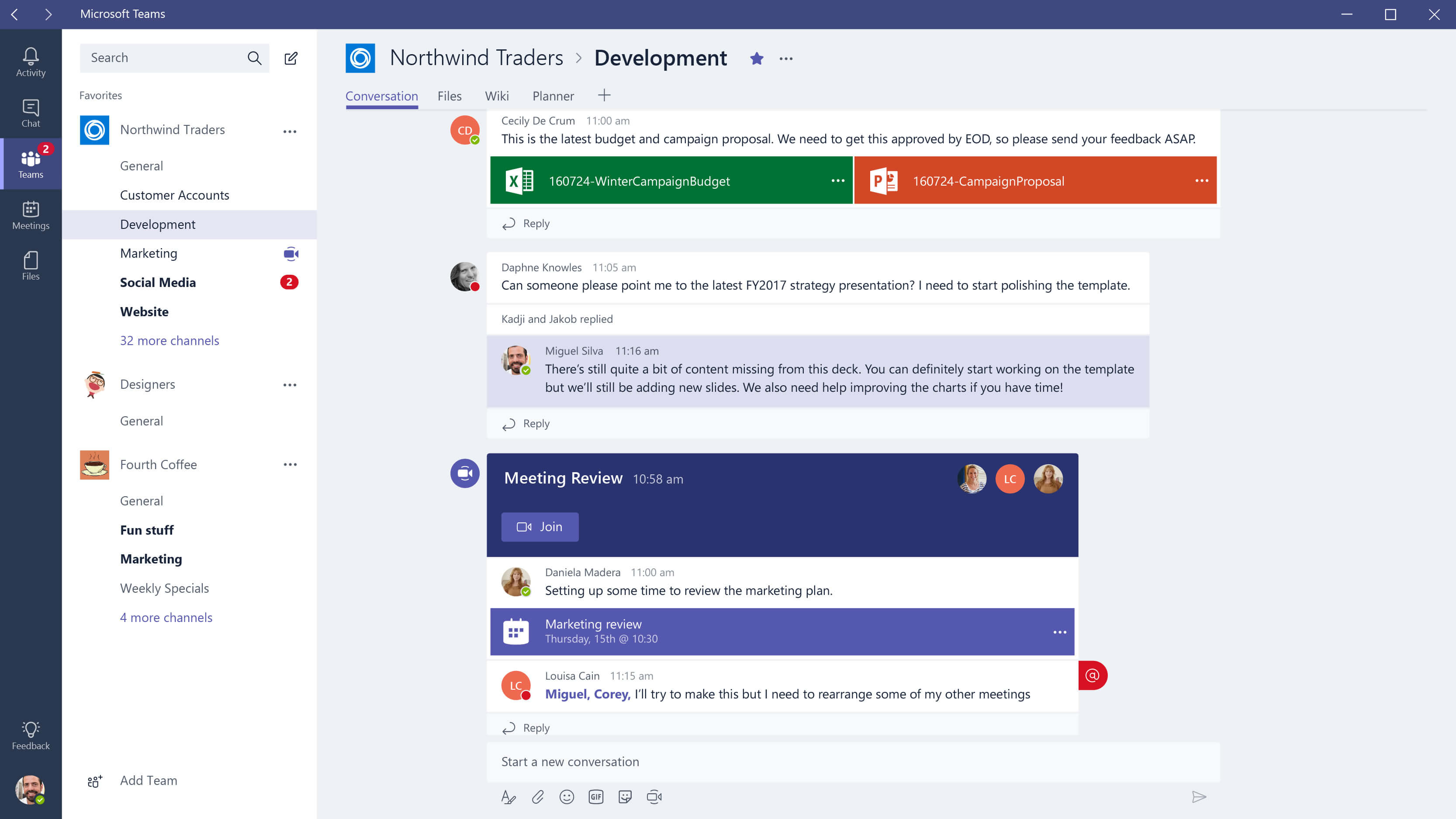 Microsoft prohibits the use of Slack internally, favors its own Teams collaboration software