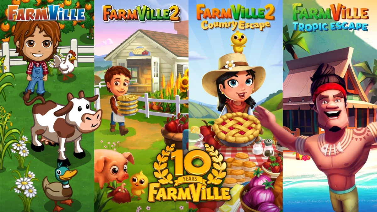 Zynga celebrates 10 years of FarmVille with a new mobile entry