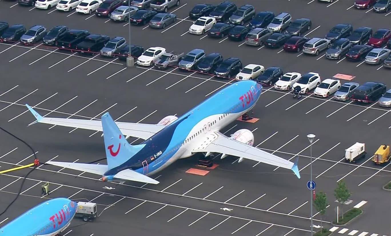 Boeing forced to use employee parking lot to store grounded 737 Max planes