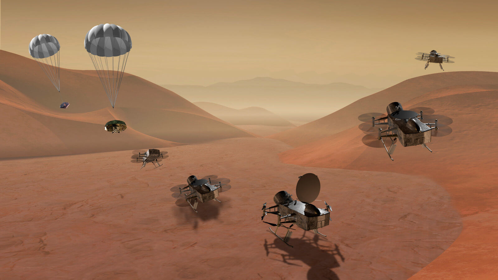 NASA announces Titan bound Dragonfly mission to explore origins and signs of life