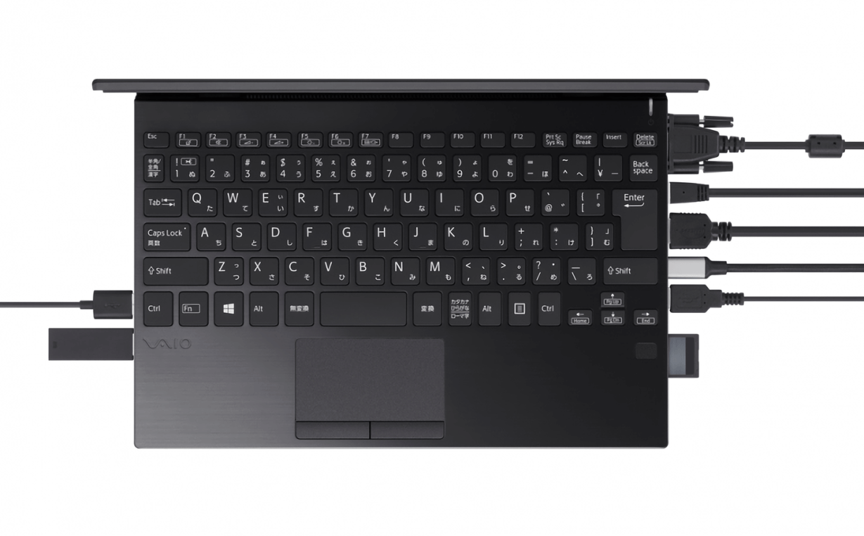 Check out the Vaio SX12, a small laptop that's packed with ports