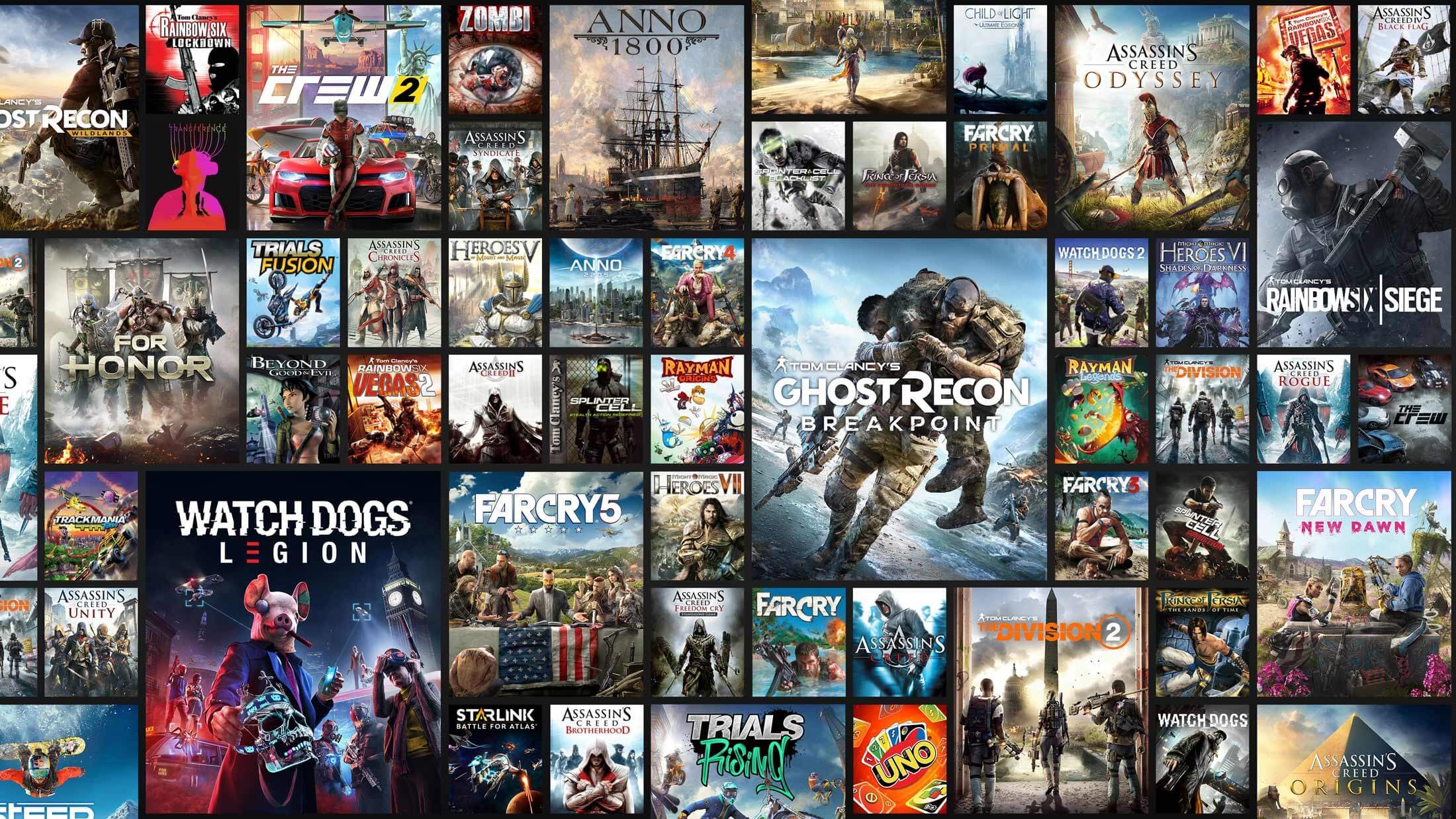 Ubisoft unveils full library of games included in Uplay+ subscription service
