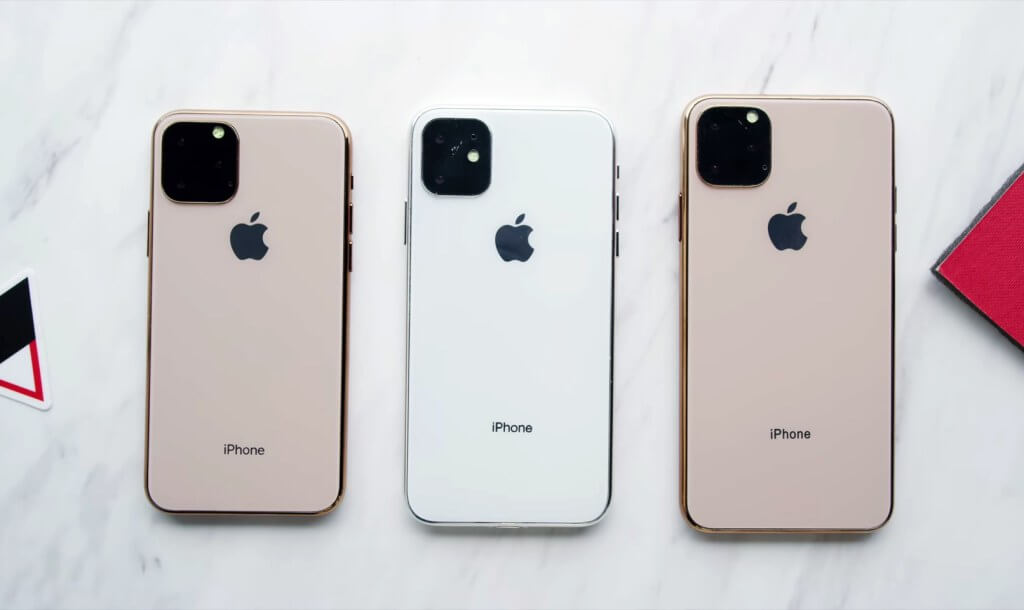 Dummy units show off upcoming iPhones' rear camera setups