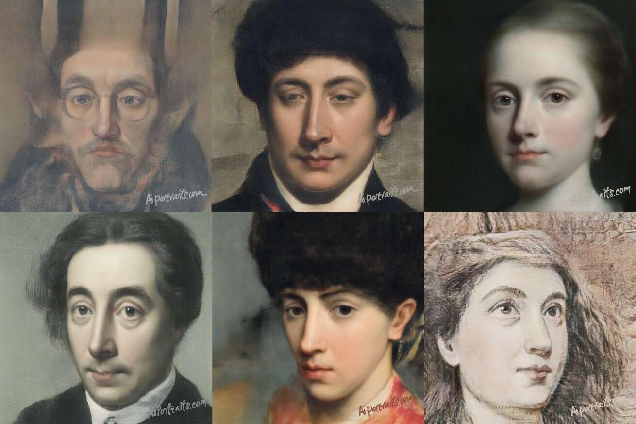 This website uses AI to turn your selfie into a classical painting