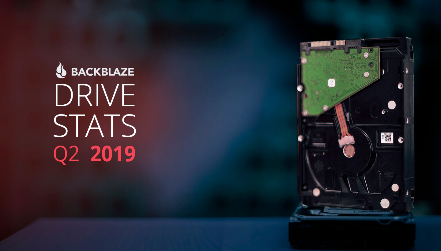 Backblaze publishes HDD reliability stats for Q2 2019