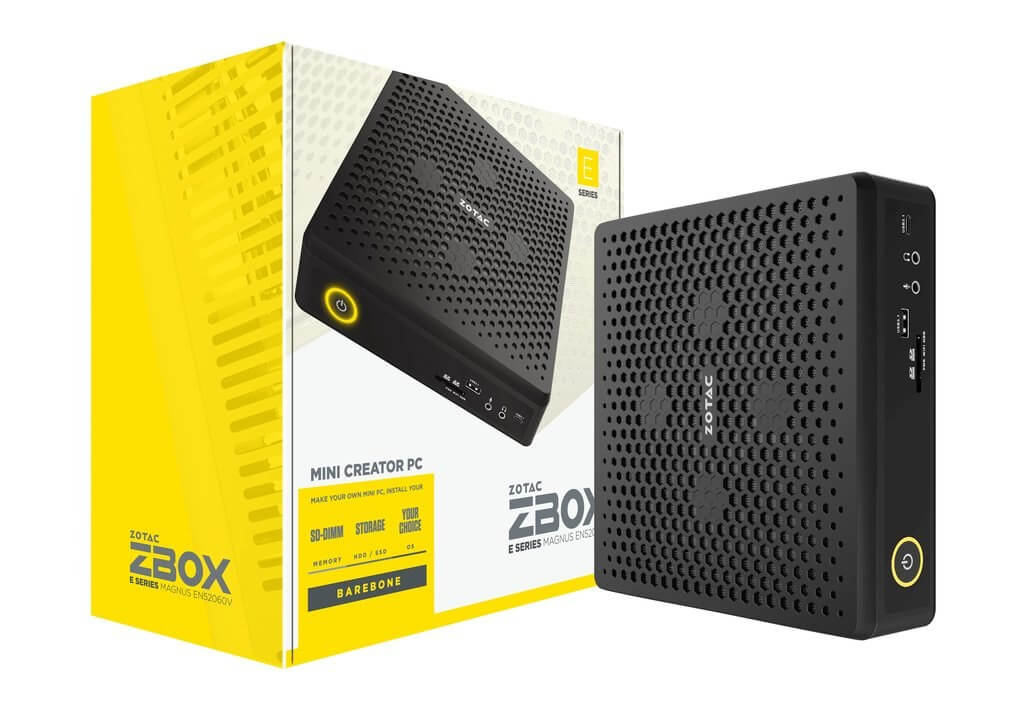 Zotac's new PC line packs some meaty hardware into a tiny case