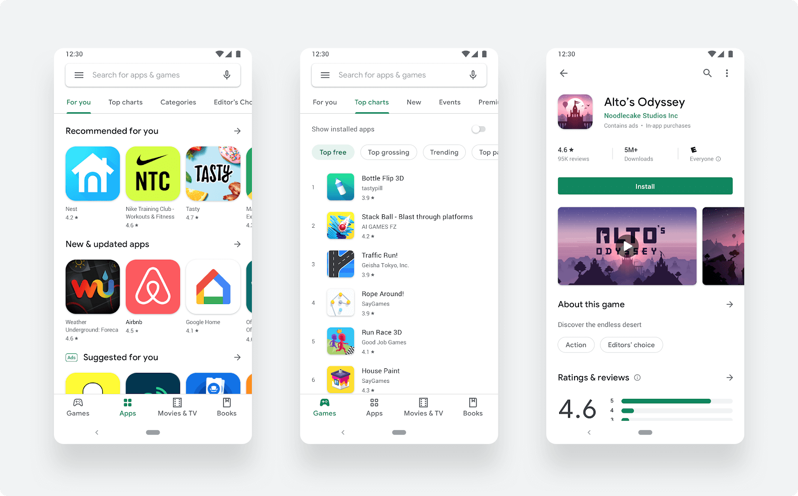 Google's Play Store gets a visual refresh