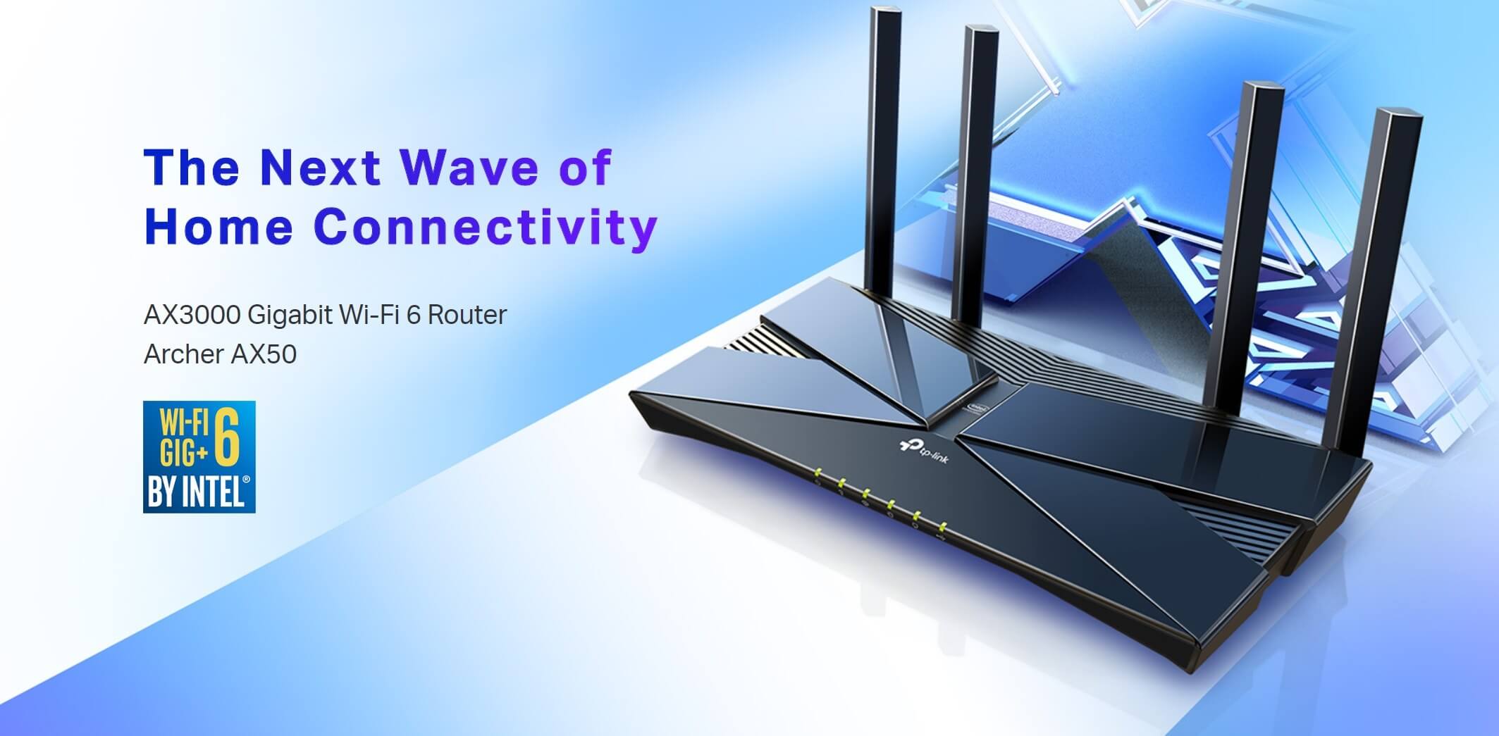 TP-Link unveils the Archer AX50 - its first Wi-Fi 6 router