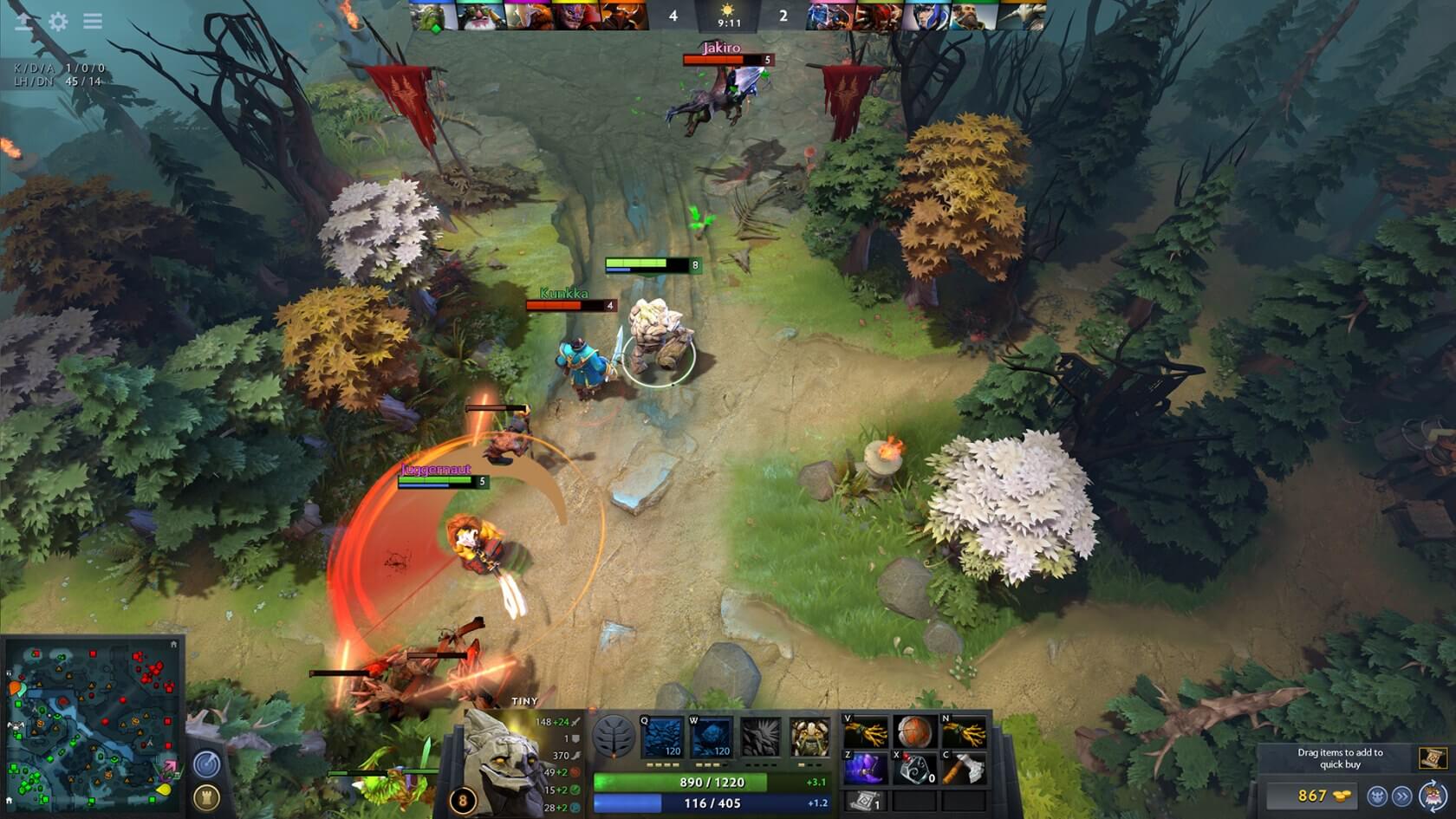 Dota 2 is dropping support for older operating systems and graphics APIs