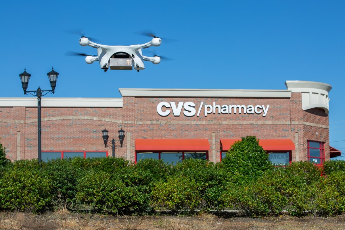 UPS and CVS deliver prescriptions using commercial drones