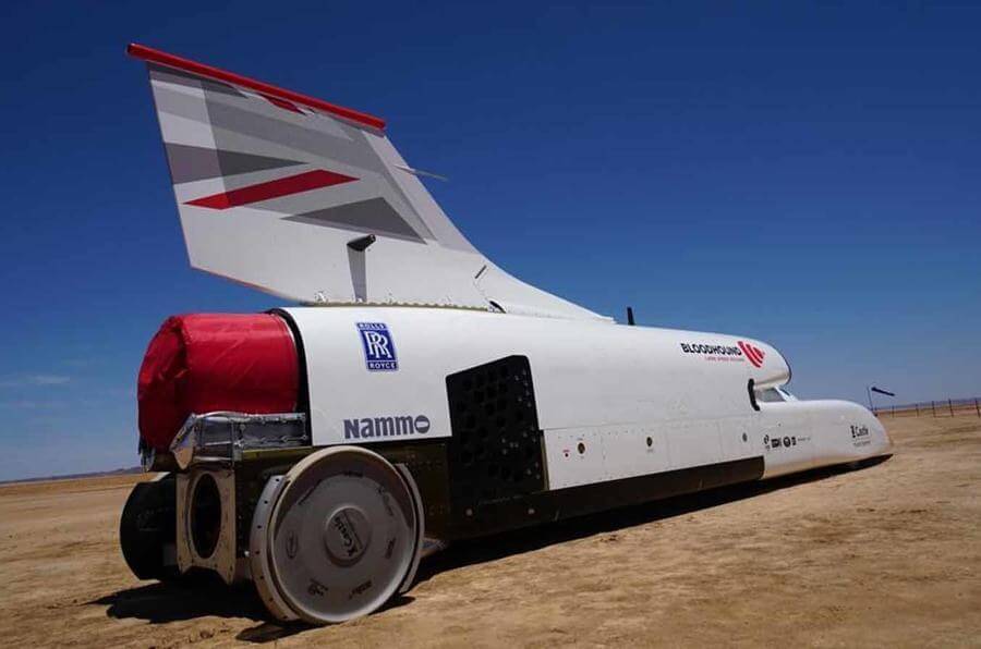 Bloodhound passes 500mph milestone as it chases 1,000mph record