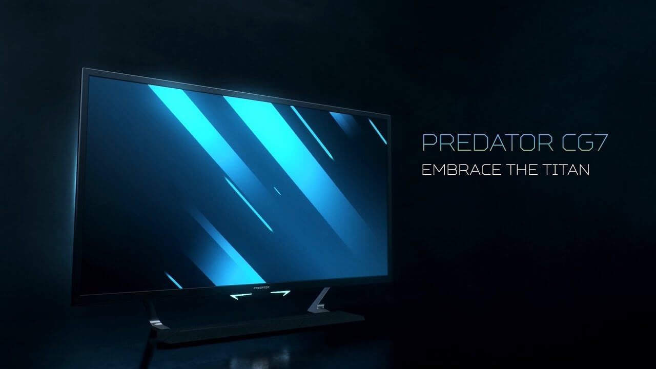 Acer's Predator CG7 gaming monitor is now available in the US