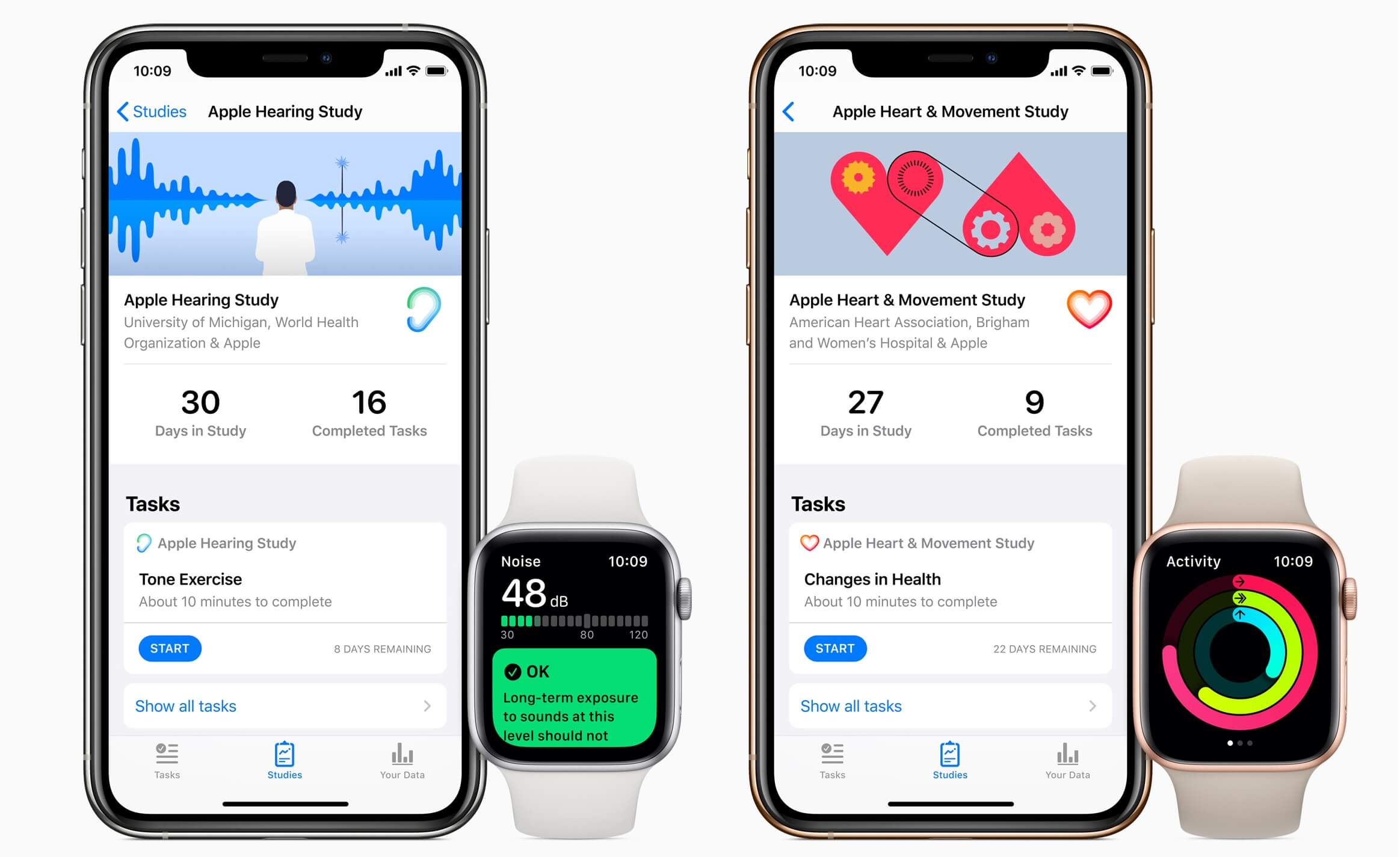 Apple launches Research app, opens three health studies for people in the US