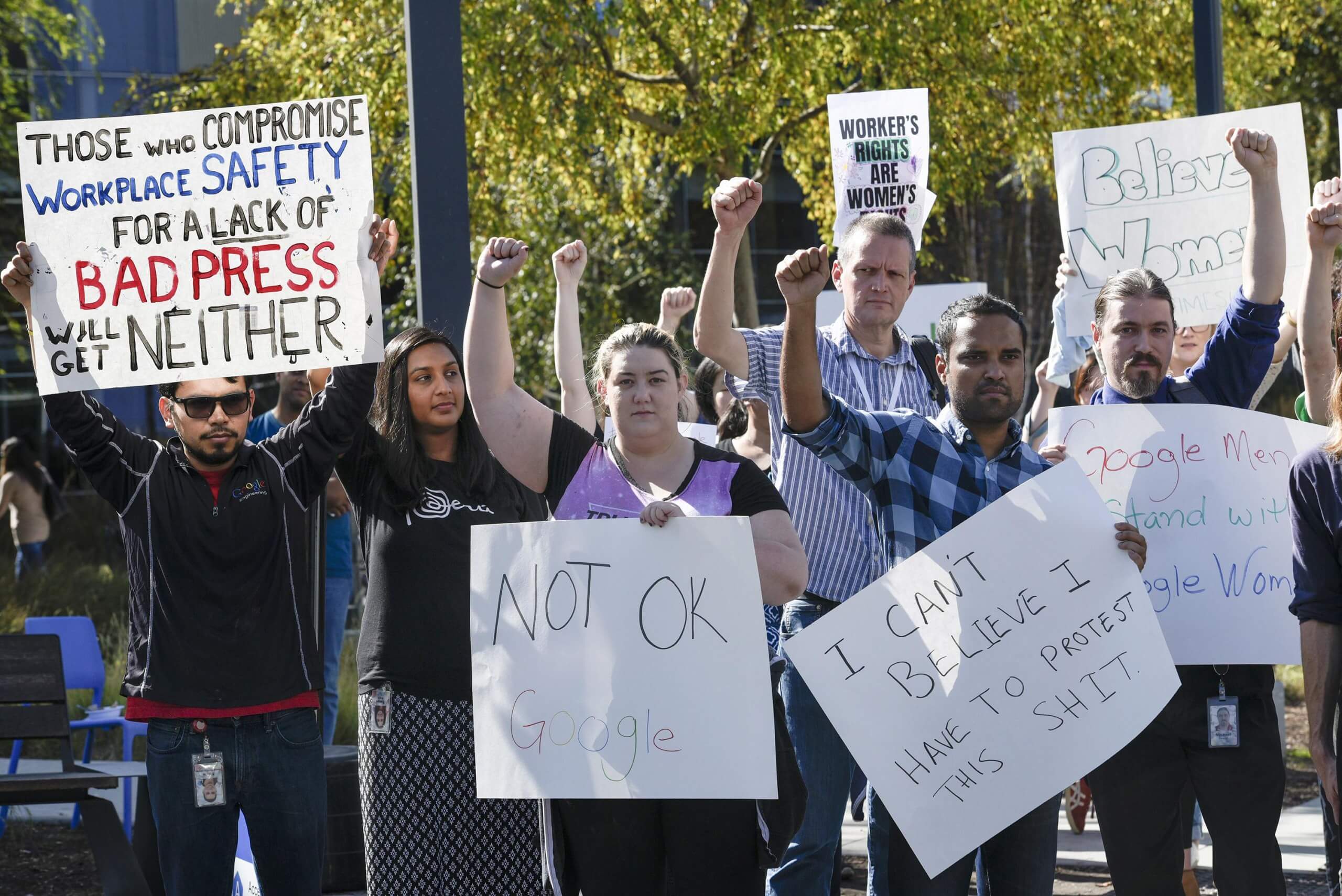 Labor union accuses Google of wrongfully terminating workers attempting to unionize