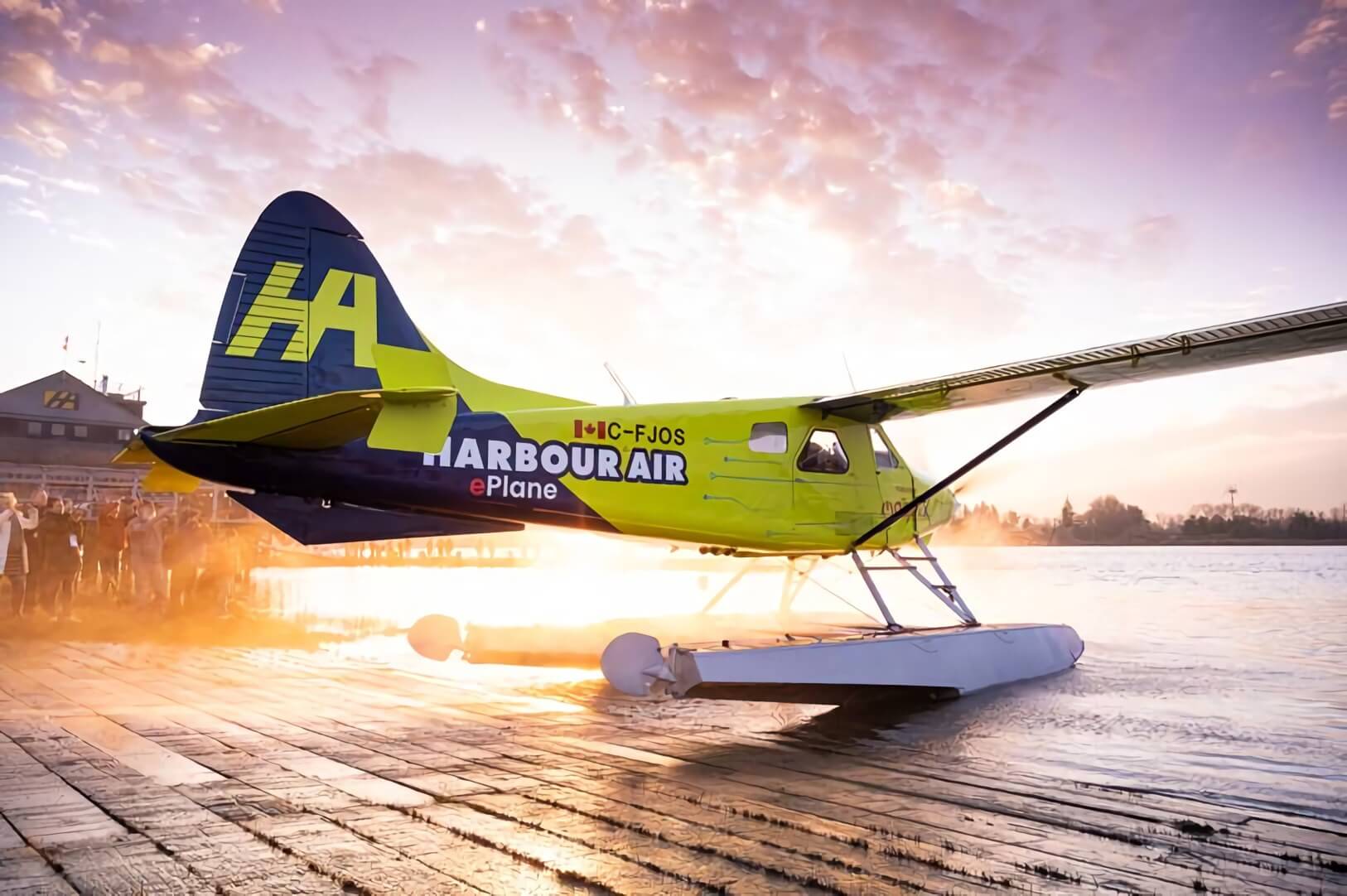Harbour Air completes the 'world's first' commercial electric airplane test flight