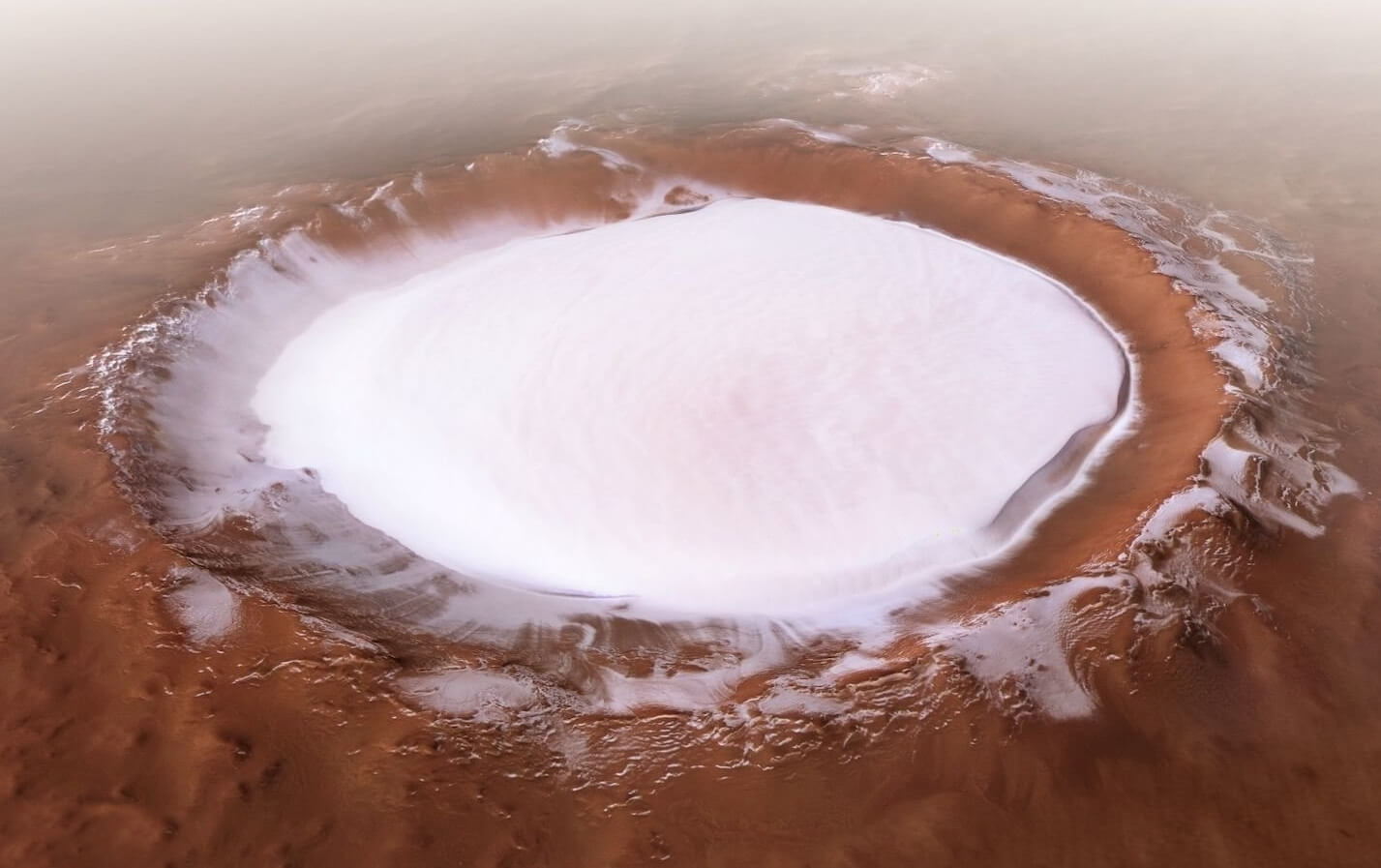 Mars has buried treasure in the form of water ice