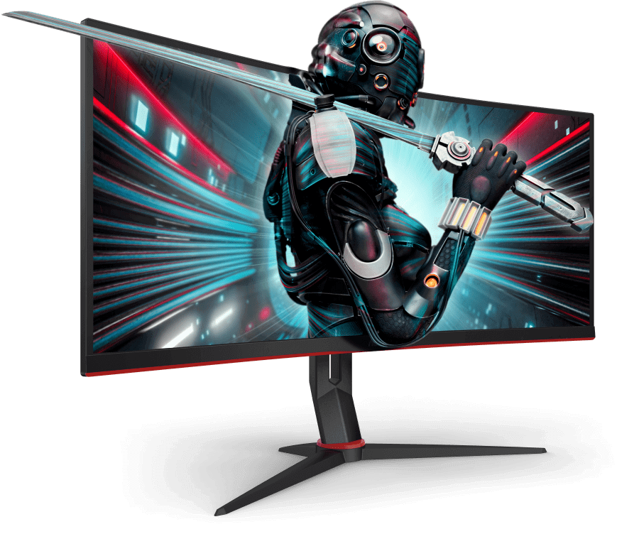 AOC reveals two ultrawide 1440p gaming monitors with up to 144Hz and FreeSync