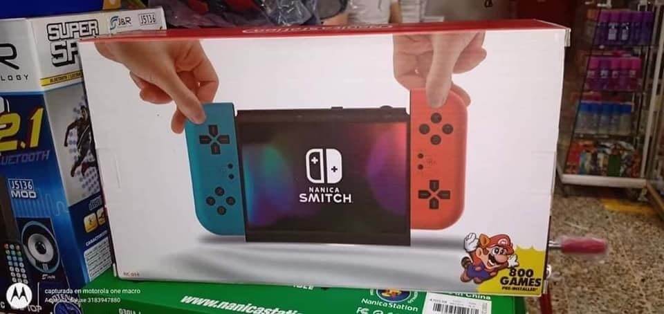 Check out the Nanica Smitch, a terrible Nintendo Switch rip-off