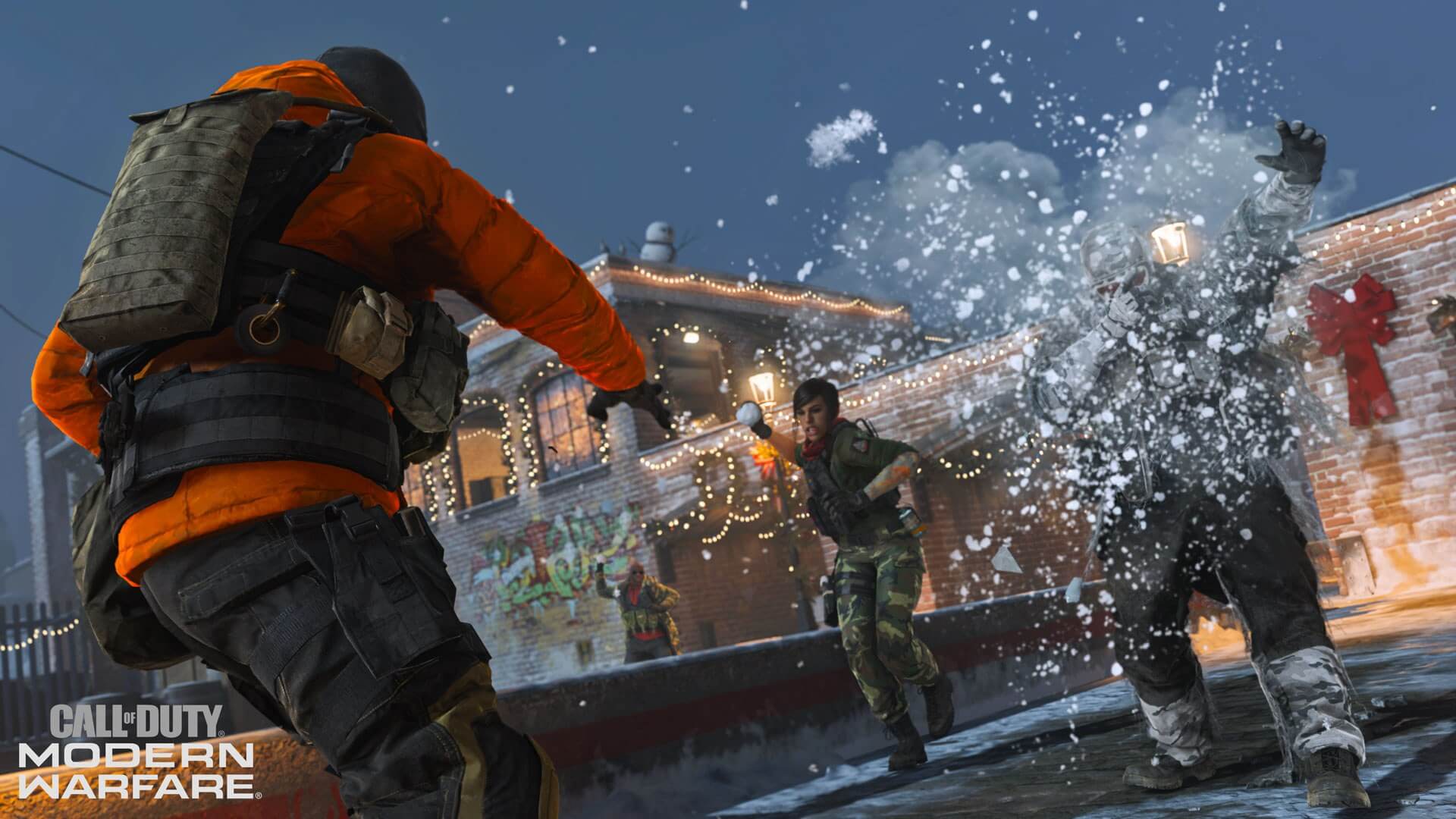 Activision adds a new snowball fight match to CoD: MW for the holidays