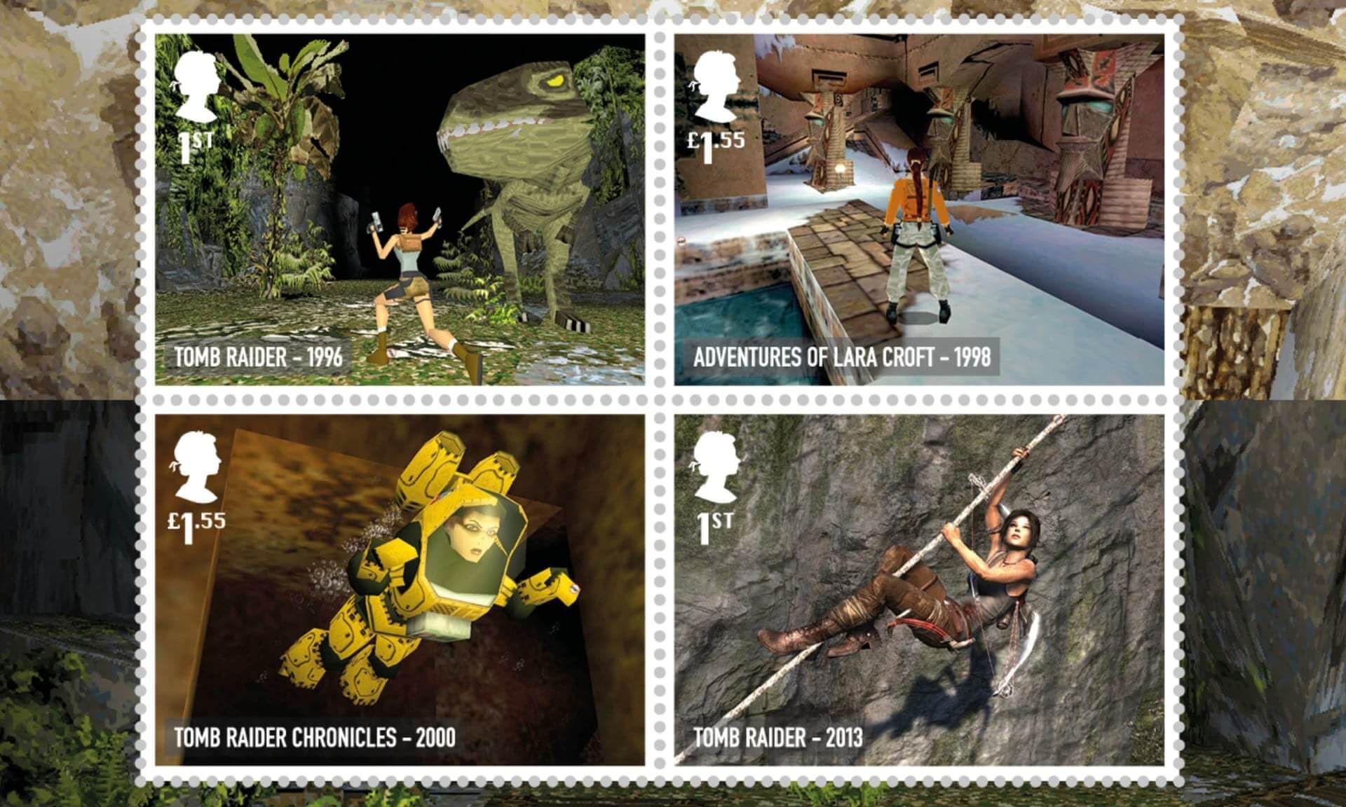 The UK celebrates its classic video games by putting them on stamps