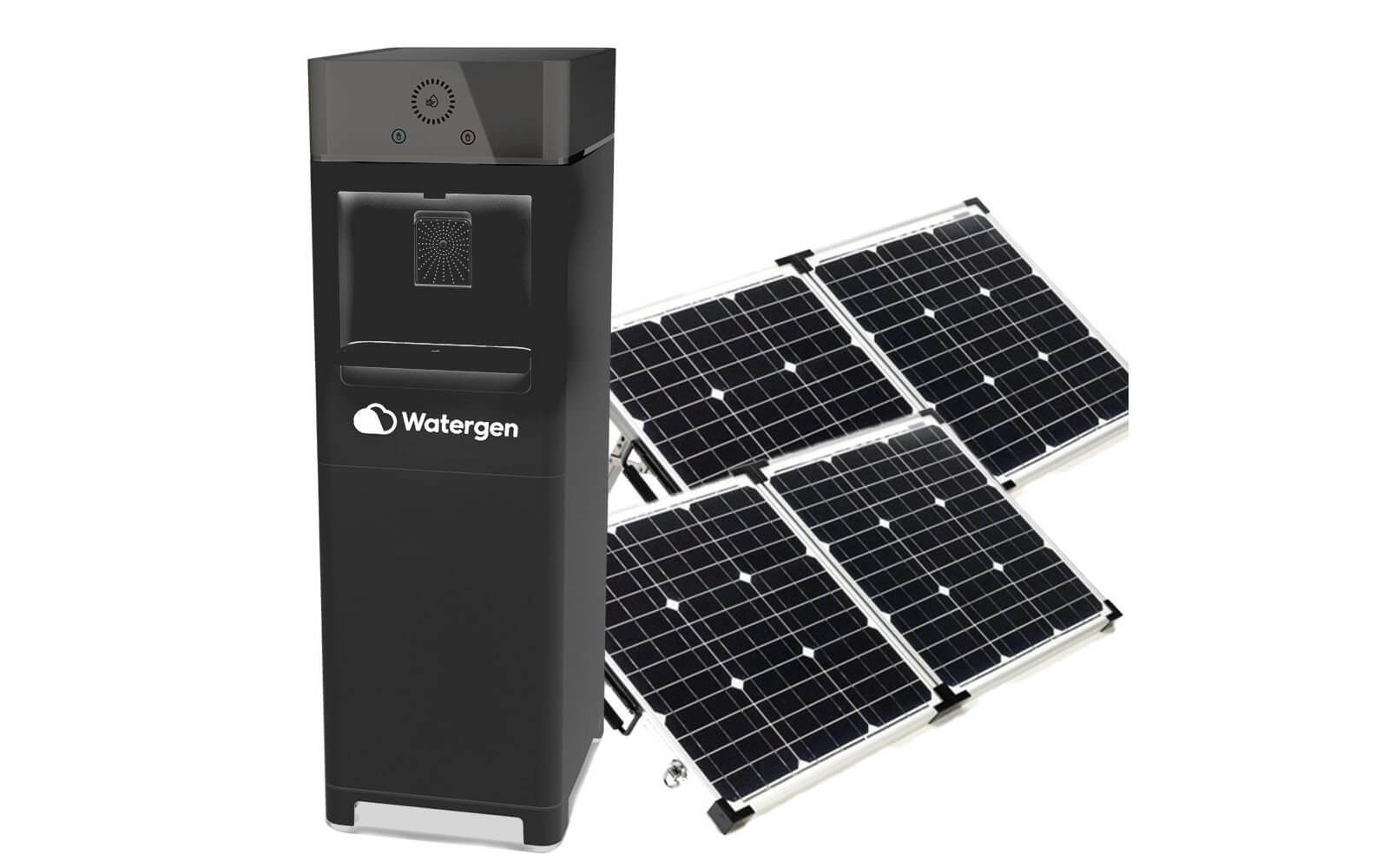 Watergen's new solar-powered 'GENNY' creates clean, drinkable water from the air
