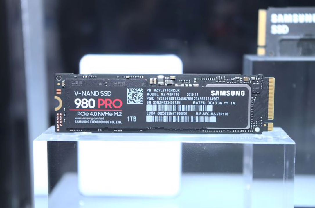Samsung 980 Pro PCIe 4.0 SSD spied at CES