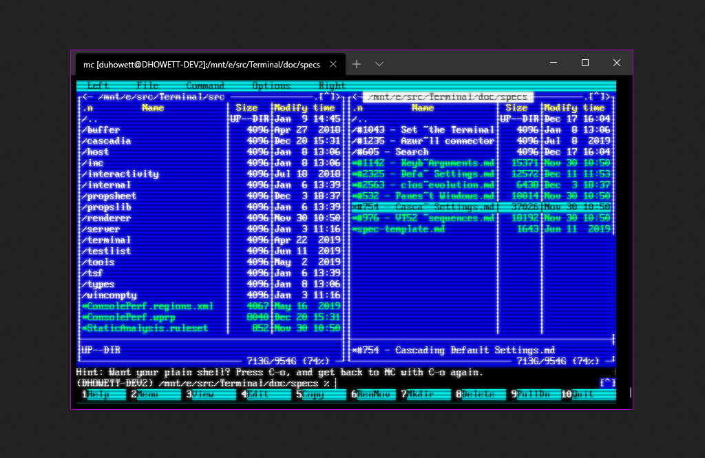 Windows Terminal update includes a retro-style CRT mode