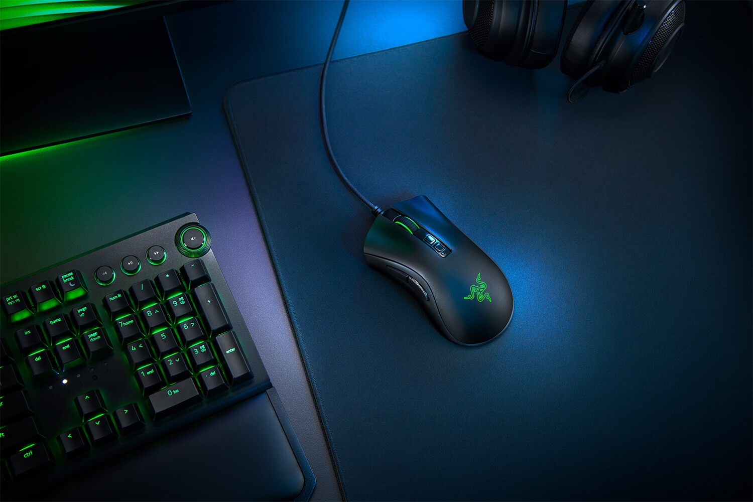The Razer DeathAdder V2 and Basilisk V2 gaming mice feature a 20,000 DPI sensor and optical switches