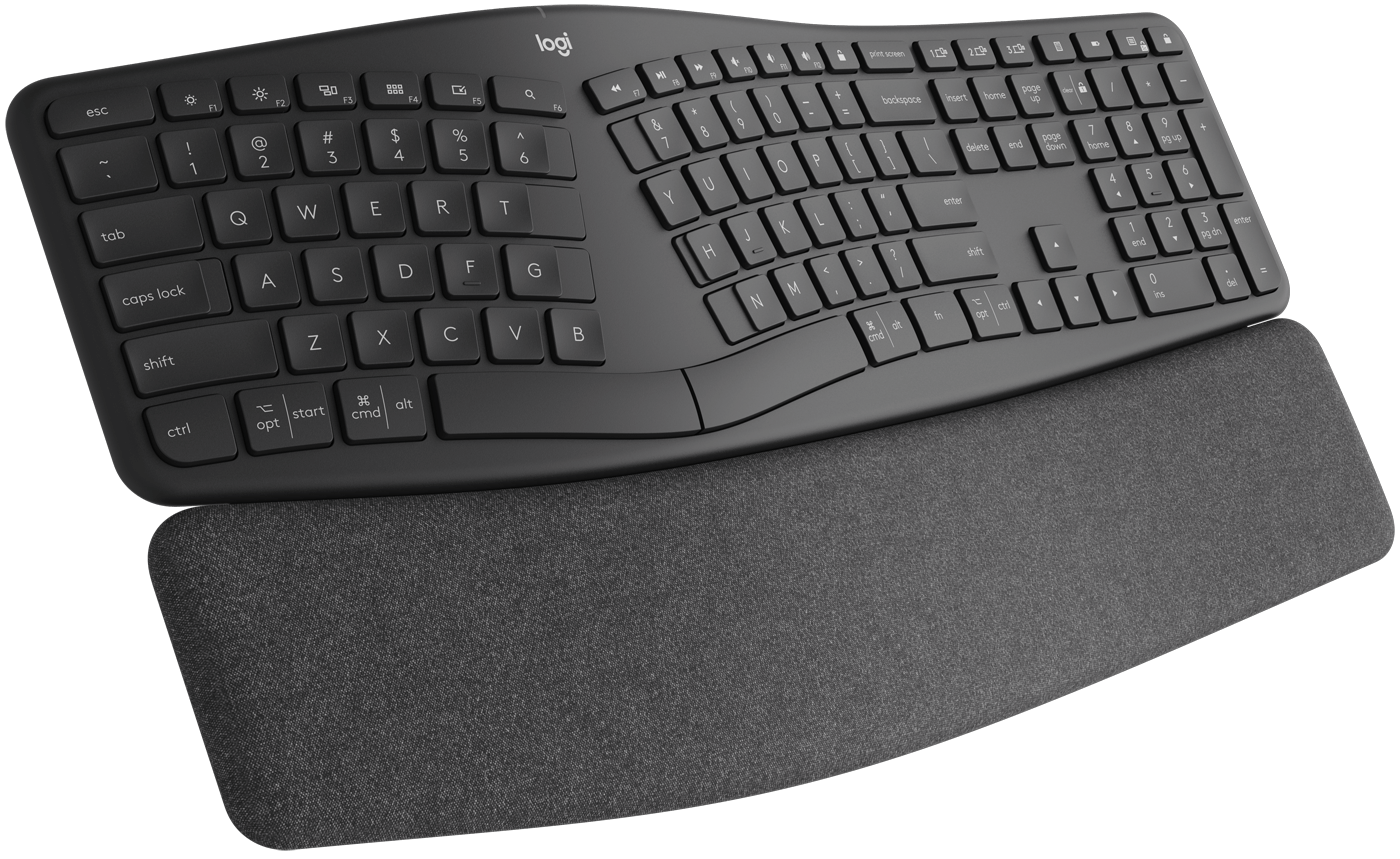 Logitech challenges Microsoft with new Ergo K860 split keyboard