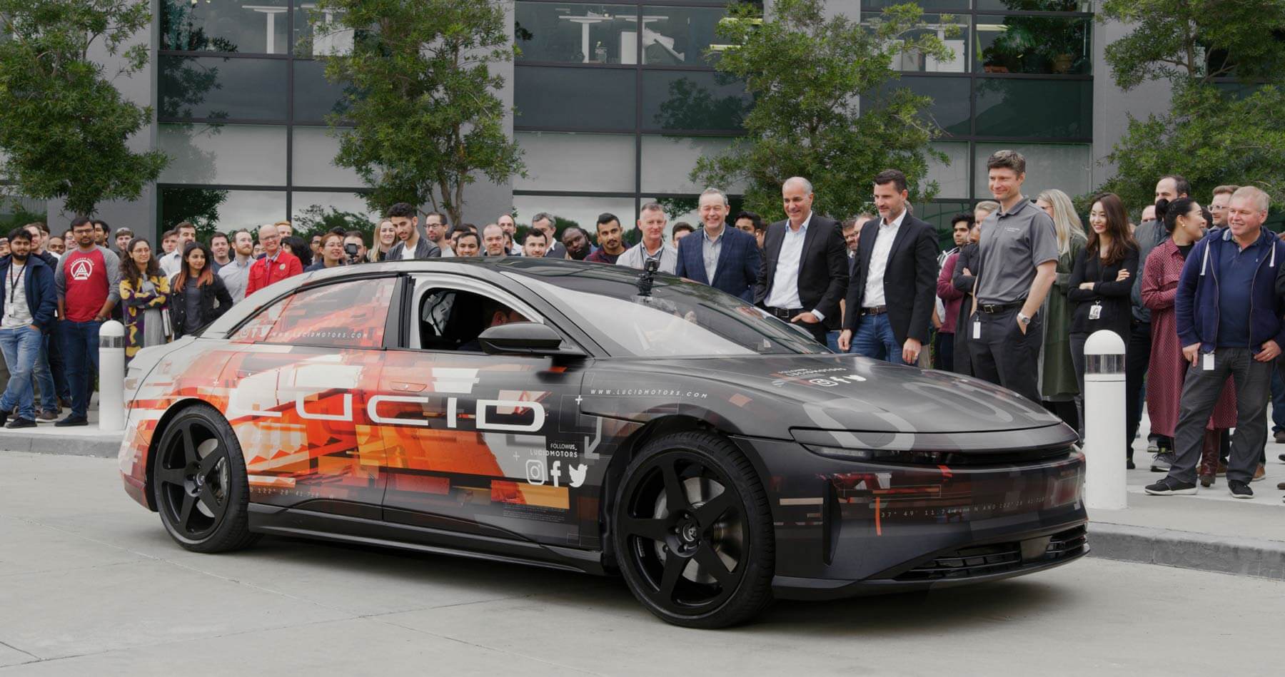 Lucid Motors to showcase production model of its electric sedan this April