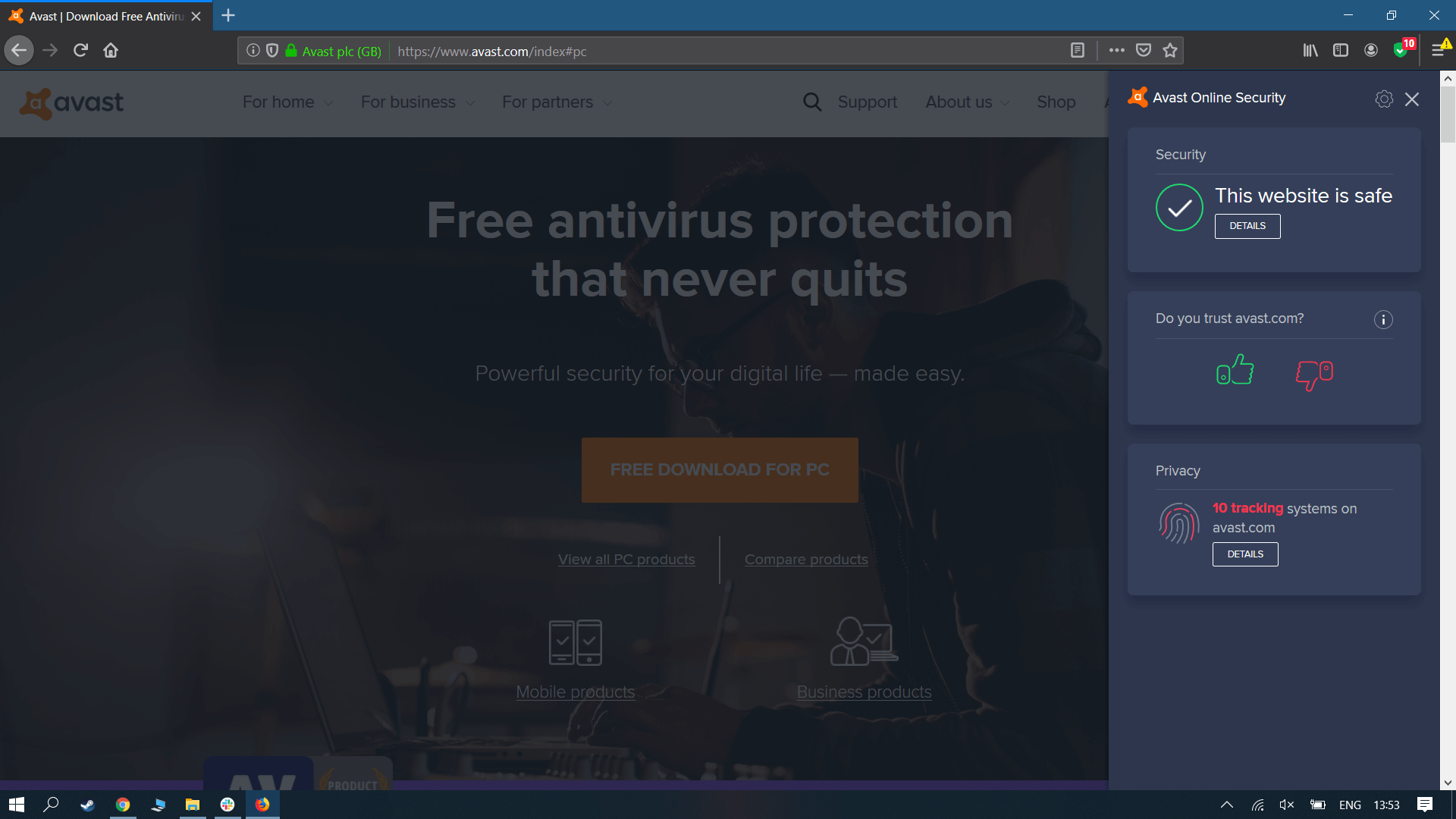 Avast's free antivirus solution tracks users online to mine data for companies like Microsoft, Pepsi, and Google