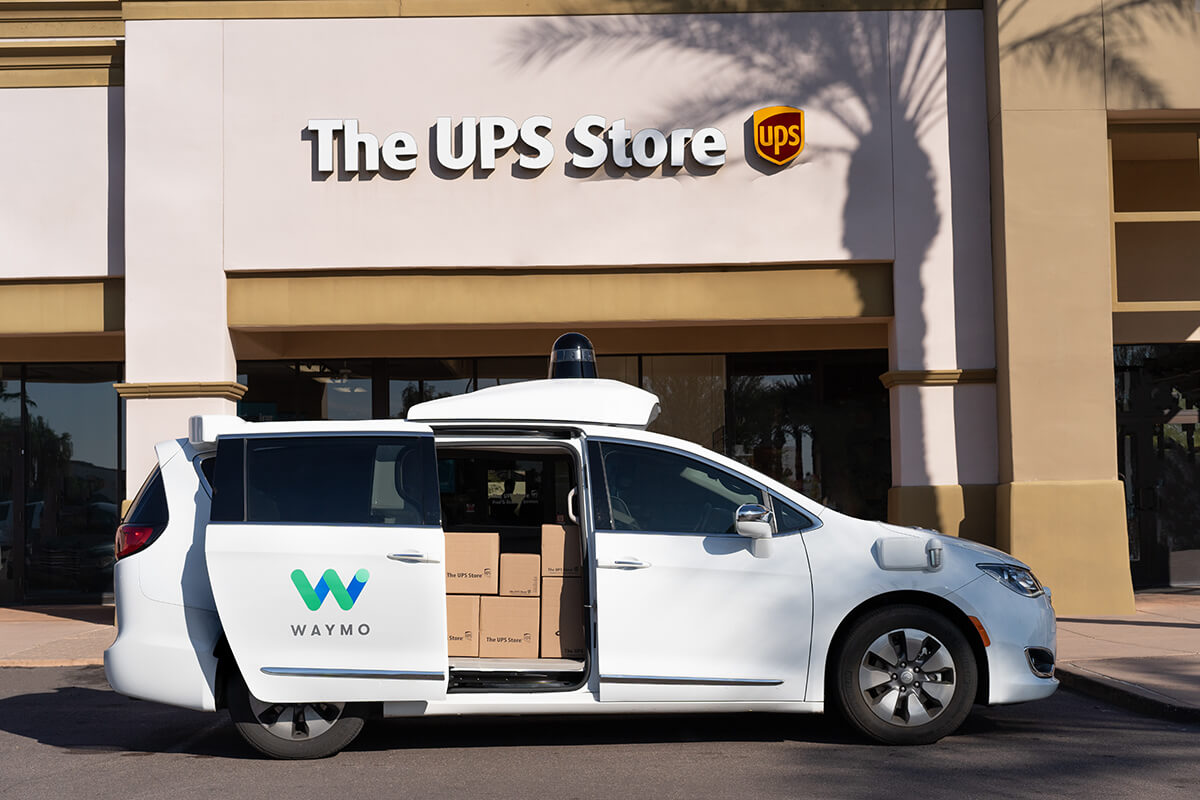 Waymo and UPS team up for self-driving package delivery