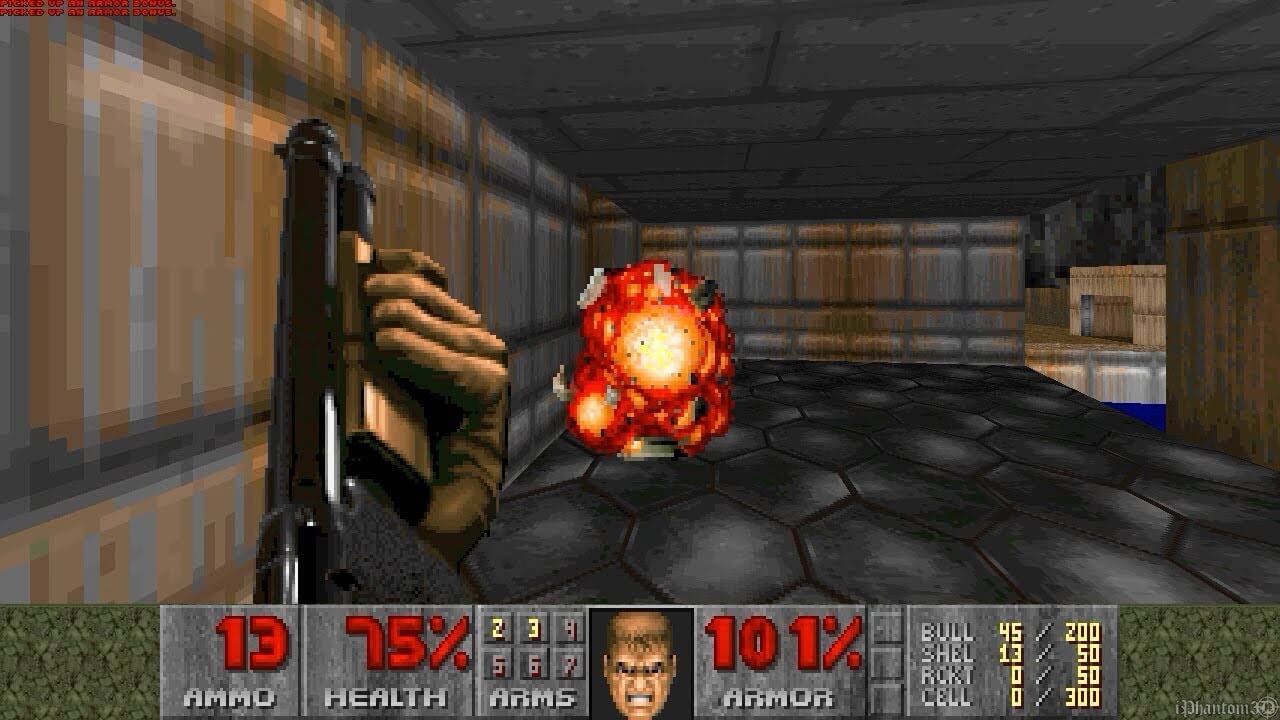 Did you know? Many of the guns in the original Doom are based on toys