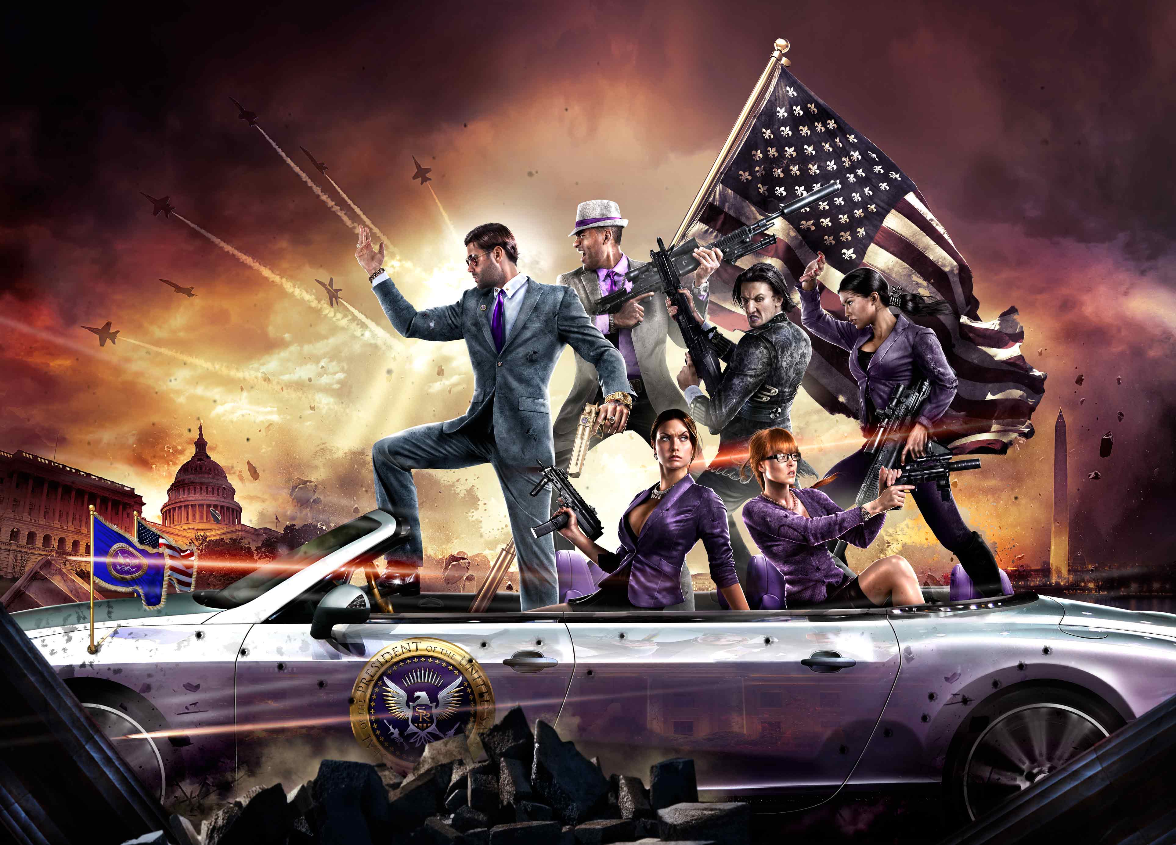 Saints Row: The Third is getting a fresh coat of paint