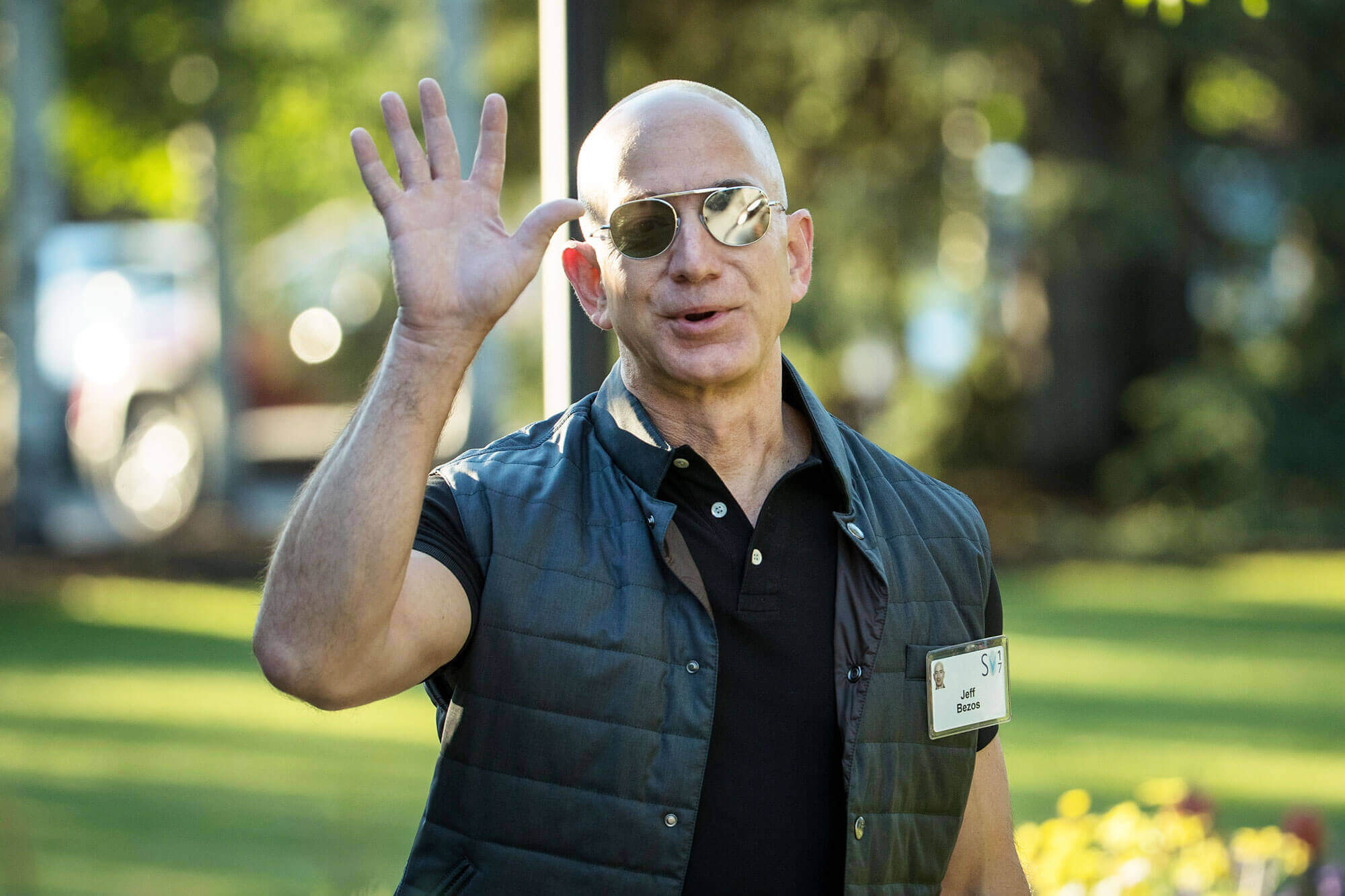 Amazon CEO Jeff Bezos is the world's wealthiest person for the third year in a row