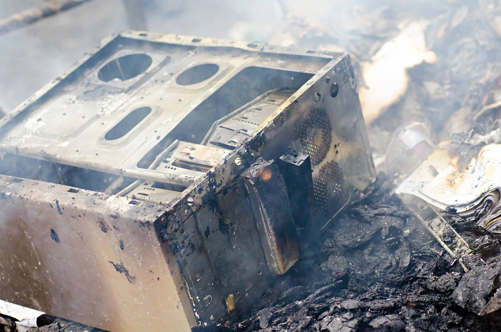 Twitch streamer's PC build goes up in smoke