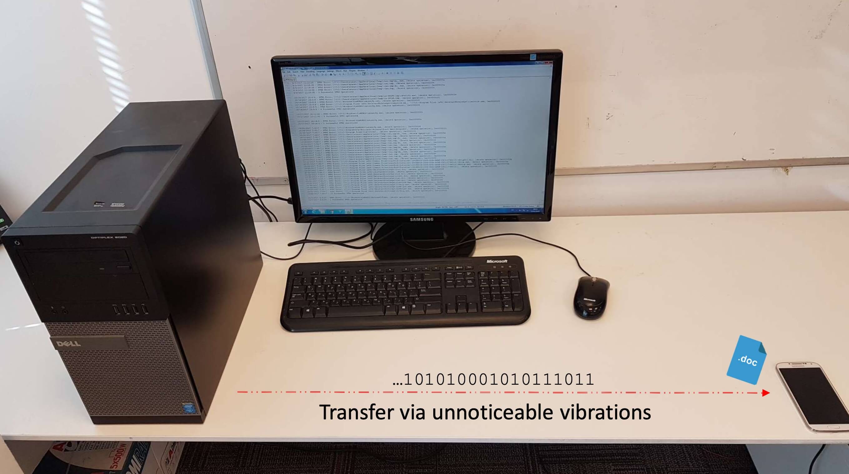 Israeli researchers show you can steal data from a PC using fan vibrations and a smartphone
