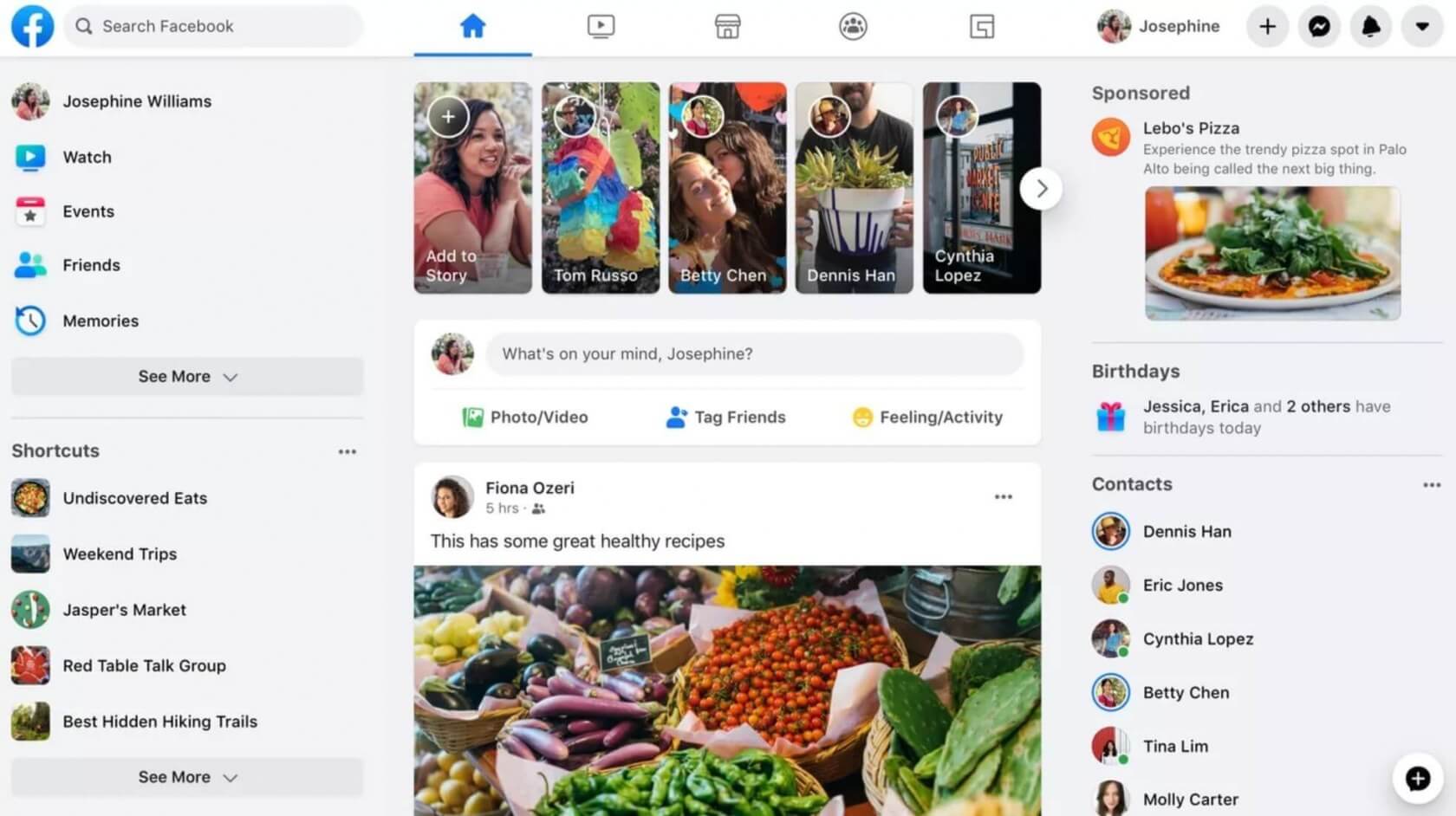 Facebook's new look begins rolling out for all desktop users