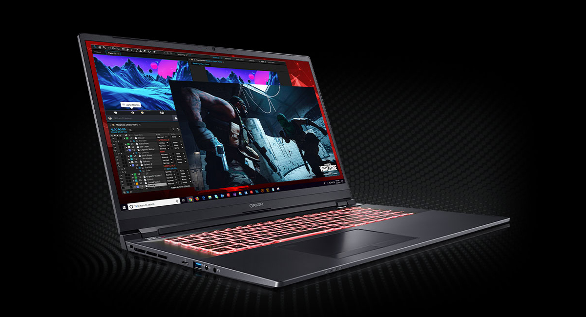 Origin announces two 17-inch laptops with 10th-gen Intel chips & RTX Super graphics