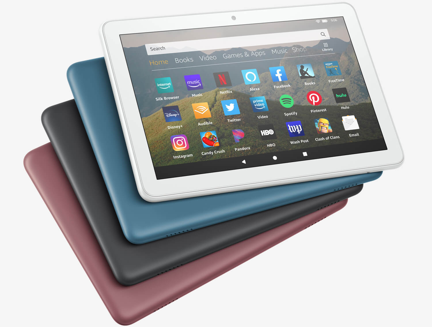 Amazon updates Fire HD 8 tablet with faster processor and more storage