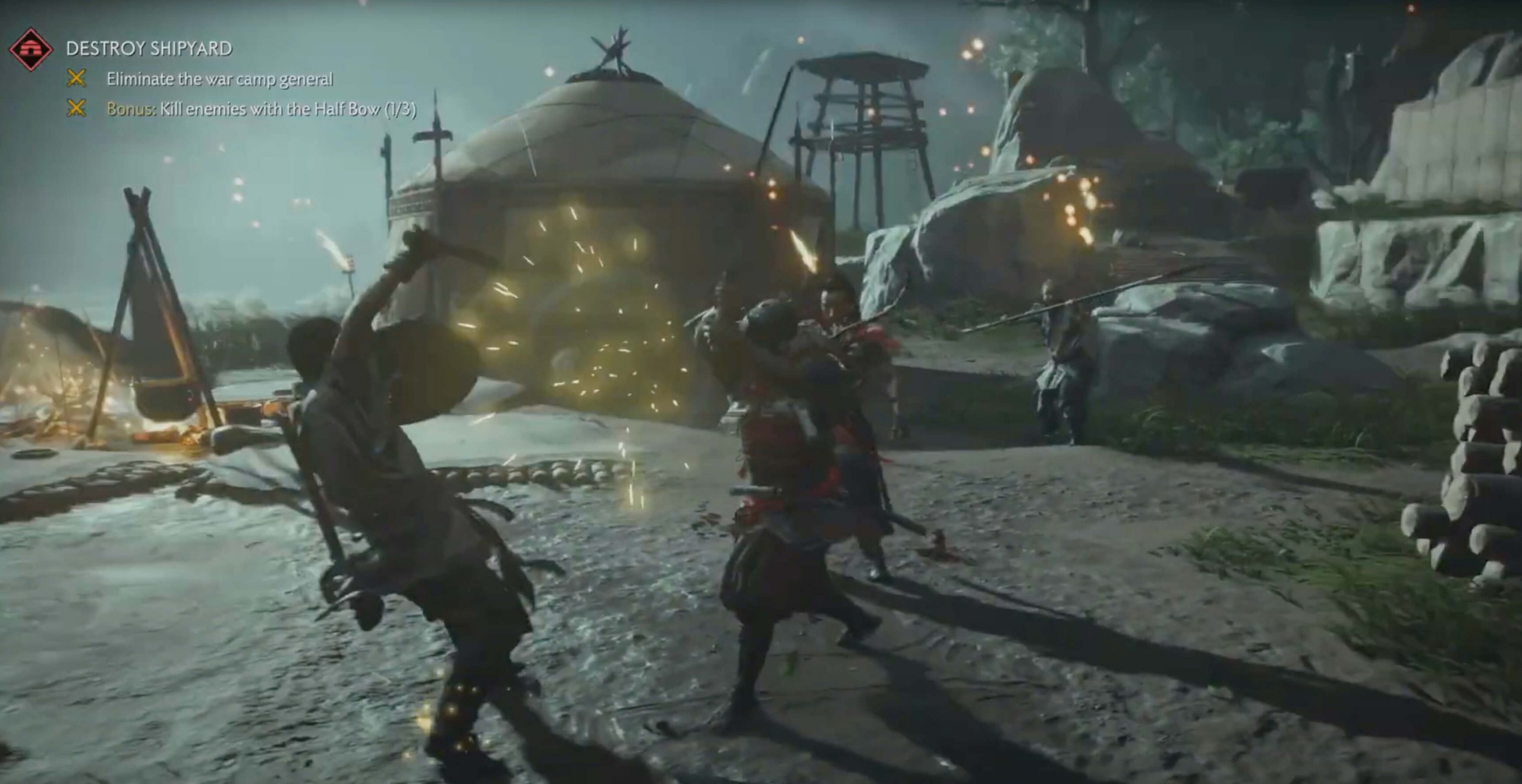 18 Minutes of Ghost of Tsushima Gameplay (Full 4K Presentation)