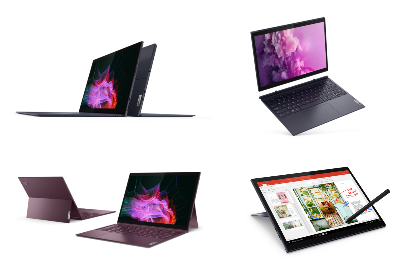 Lenovo's latest Windows 10 tablets arrive with detachable keyboards
