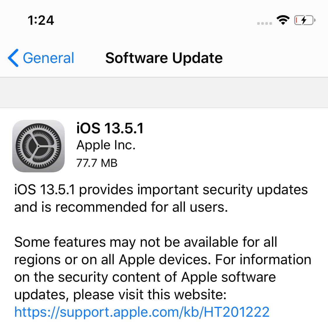 Apple releases security-focused iOS 13.5.1 update
