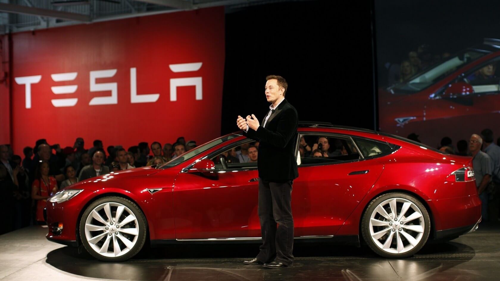 Tesla briefly became the most valuable carmaker following stock surge