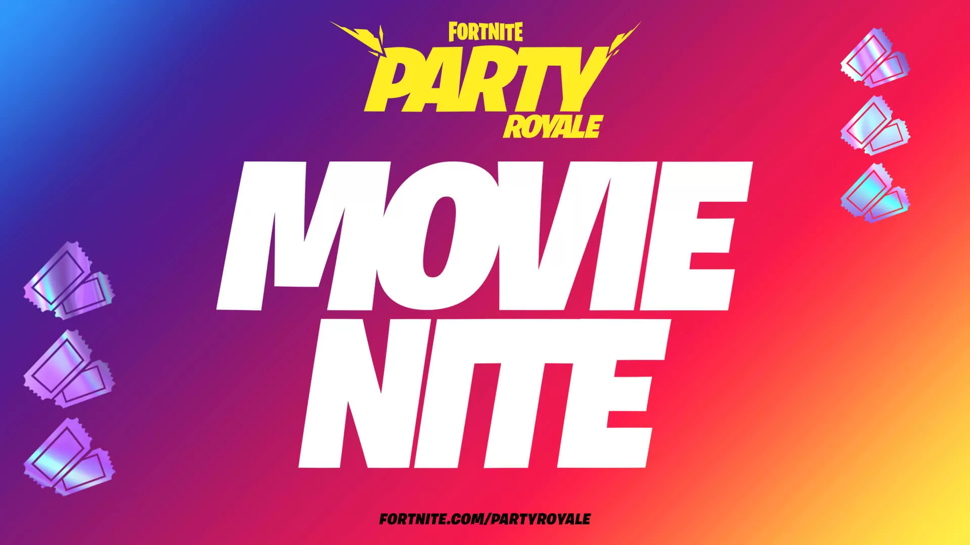 Fortnite's first movie night features Christopher Nolan classics