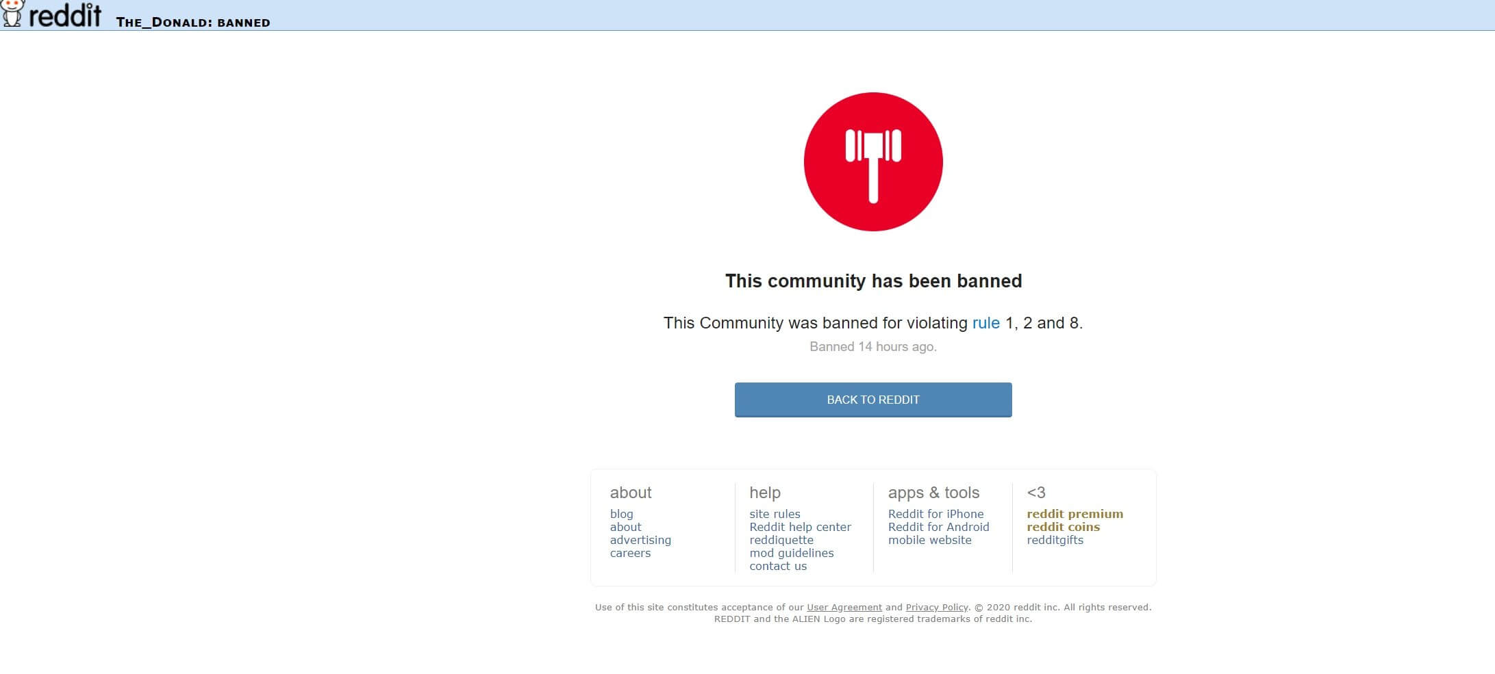 Reddit Bans R The Donald As Twitch Suspends Trump S Account News