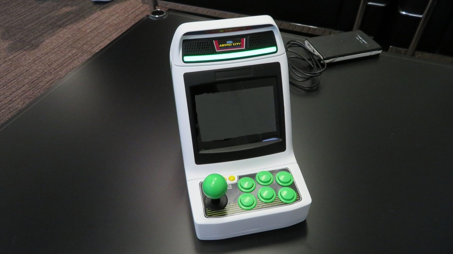 The Astro City Arcade Mini puts a tiny arcade cabinet in the palm of your hand