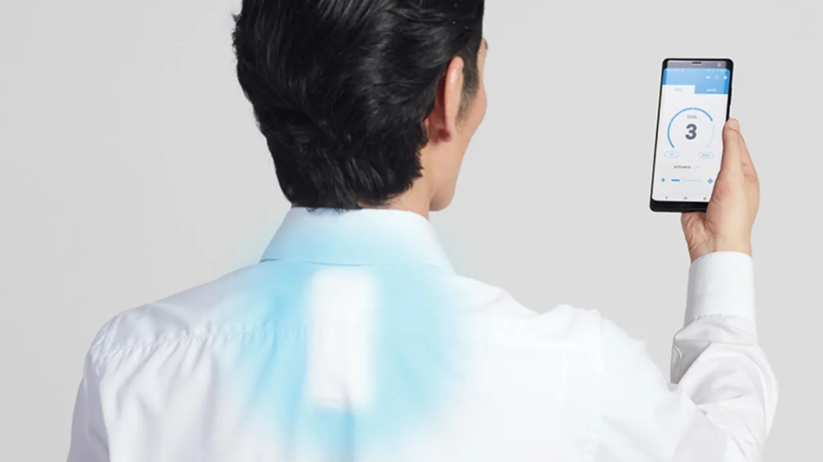 Sony's latest quirky gadget is a wearable air conditioner