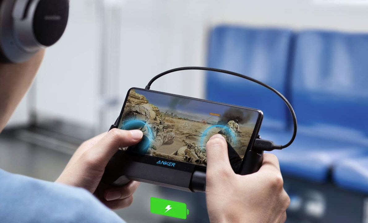 Anker's new mobile gaming grip has a built-in power bank and cooling fan